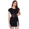 Attitude Corsets - Lisanna Ceinture Corset - Bordeaux rouge Product image